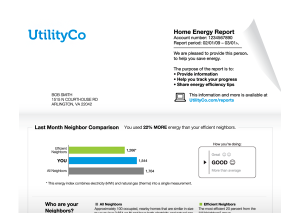 A sample Opower report, from http://opower.com/solutions/energy-efficiency
