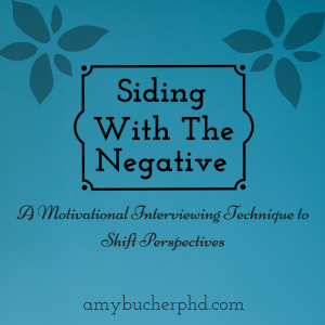 Siding With the Negative