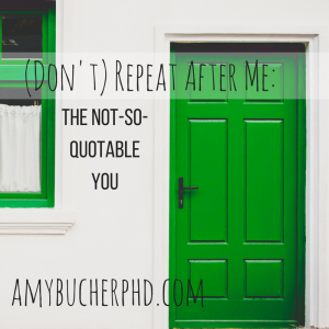 (Don't) Repeat After Me- (2)